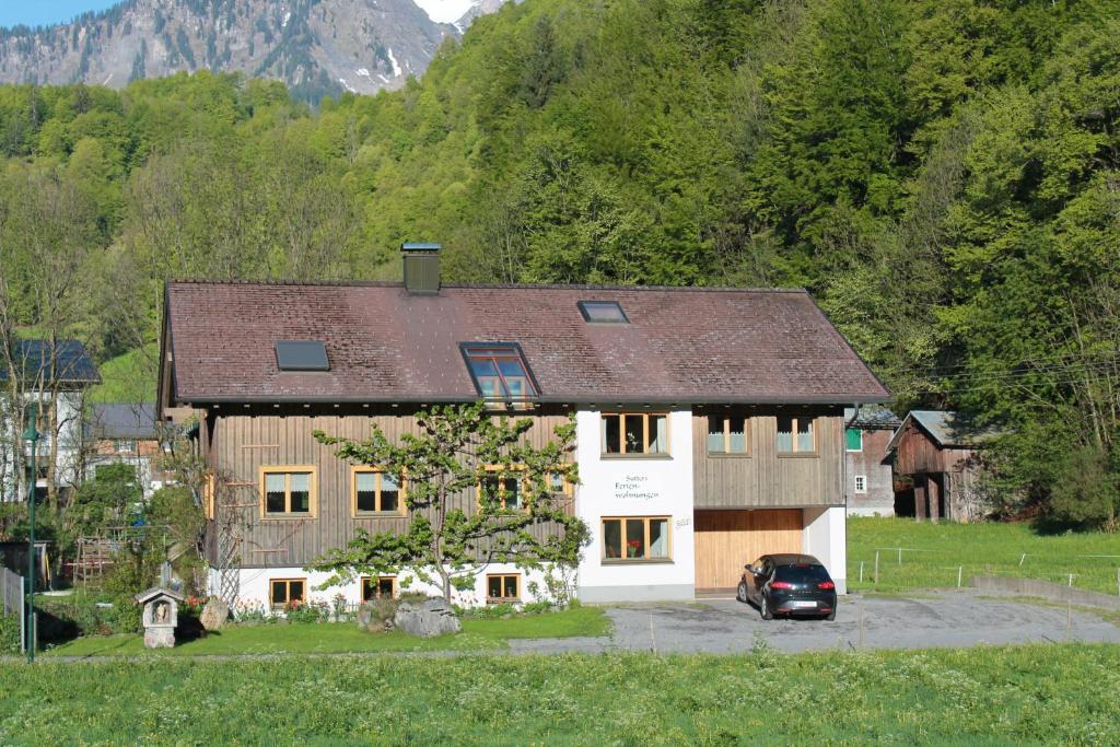 Ferienwohnungen Sutter Au (Vorarlberg) ภายนอก รูปภาพ